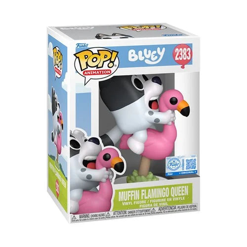 Bluey Muffin Flamingo Queen #2383 EE Exclusive