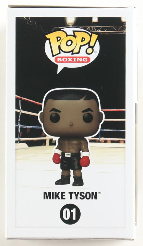 Mike Tyson Signed Boxing #01 Funko Pop! Vinyl Figure.