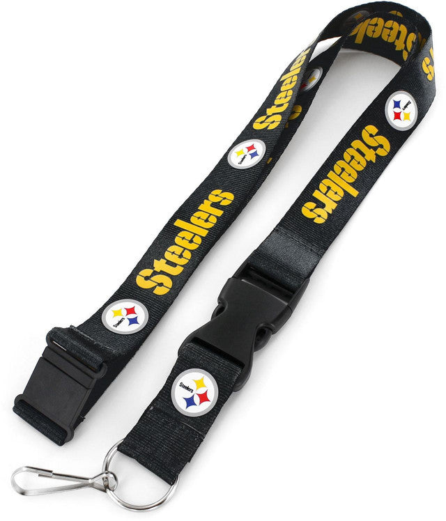 Pittsburgh Steelers Lanyard – Black