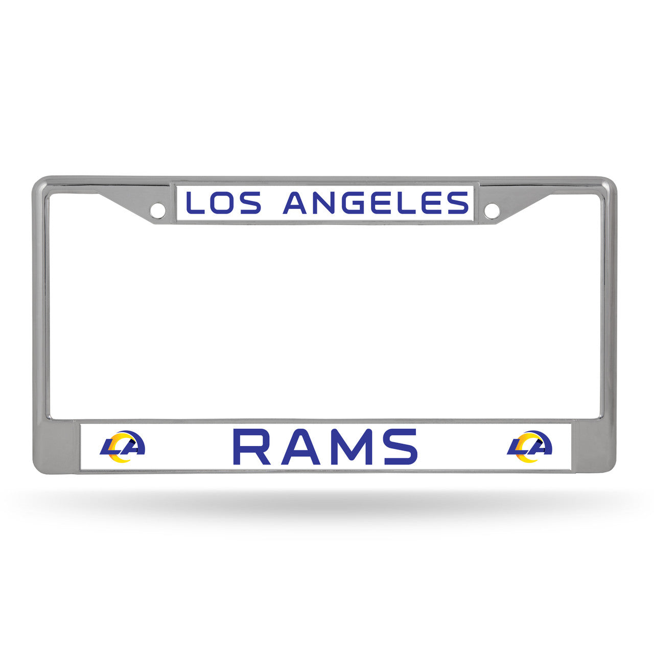 Los Angeles Rams Chrome License Plate Frame