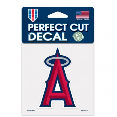 Los Angeles Angels Decal 4”x4”Perfect Cut Color
