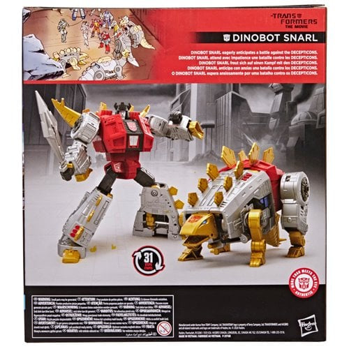 Transformers Studio Series 86 Dinobot Snarl Leader Class Action Figure