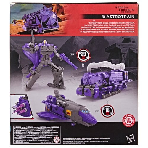 Transformers Studio Series 86 Astrotrain Leader Class Action Figure