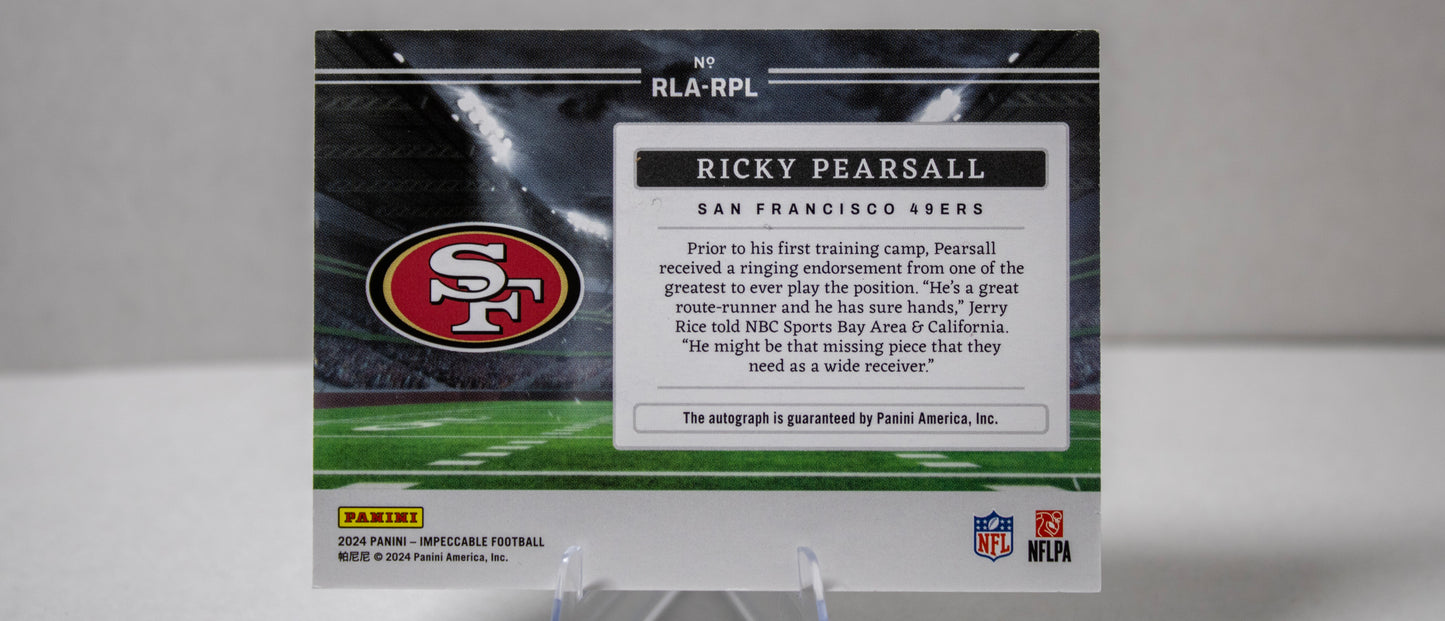 Ricky Pearsall – Panini Impeccable Rookie Landscape Autograph /99 (No. RLA‑RPL)
