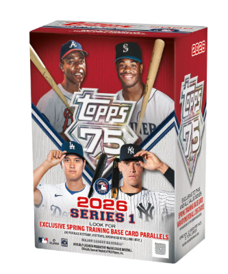 2026 Topps Series 1 Baseball Blaster Box – Factory Sealed