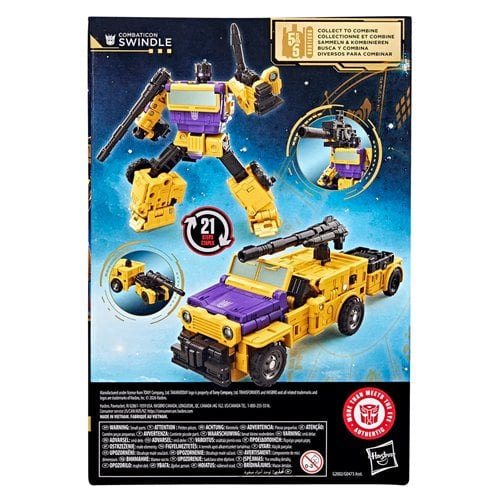 Transformers Age of the Primes Voyager Class Combaticon Swindle Action Figure
