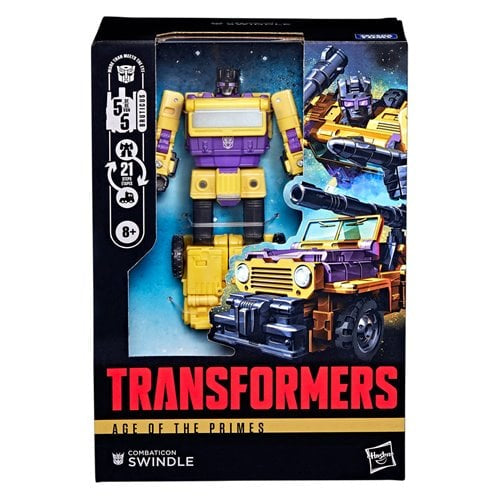 Transformers Age of the Primes Voyager Class Combaticon Swindle Action Figure