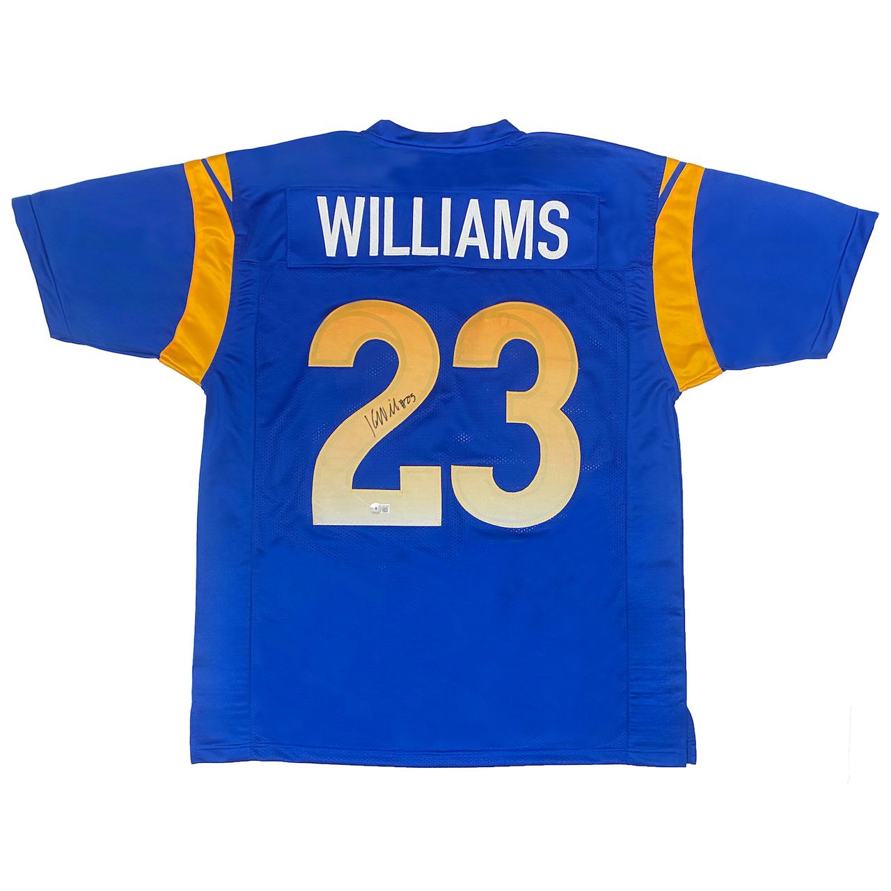 Kyren Williams Signed Los Angeles Rams Custom Jersey