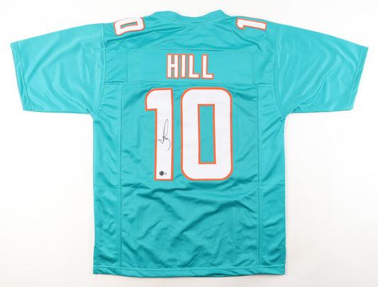 Tyreek Hill Signed Miami Dolphins Custom Jersey Auto Beckett Certified