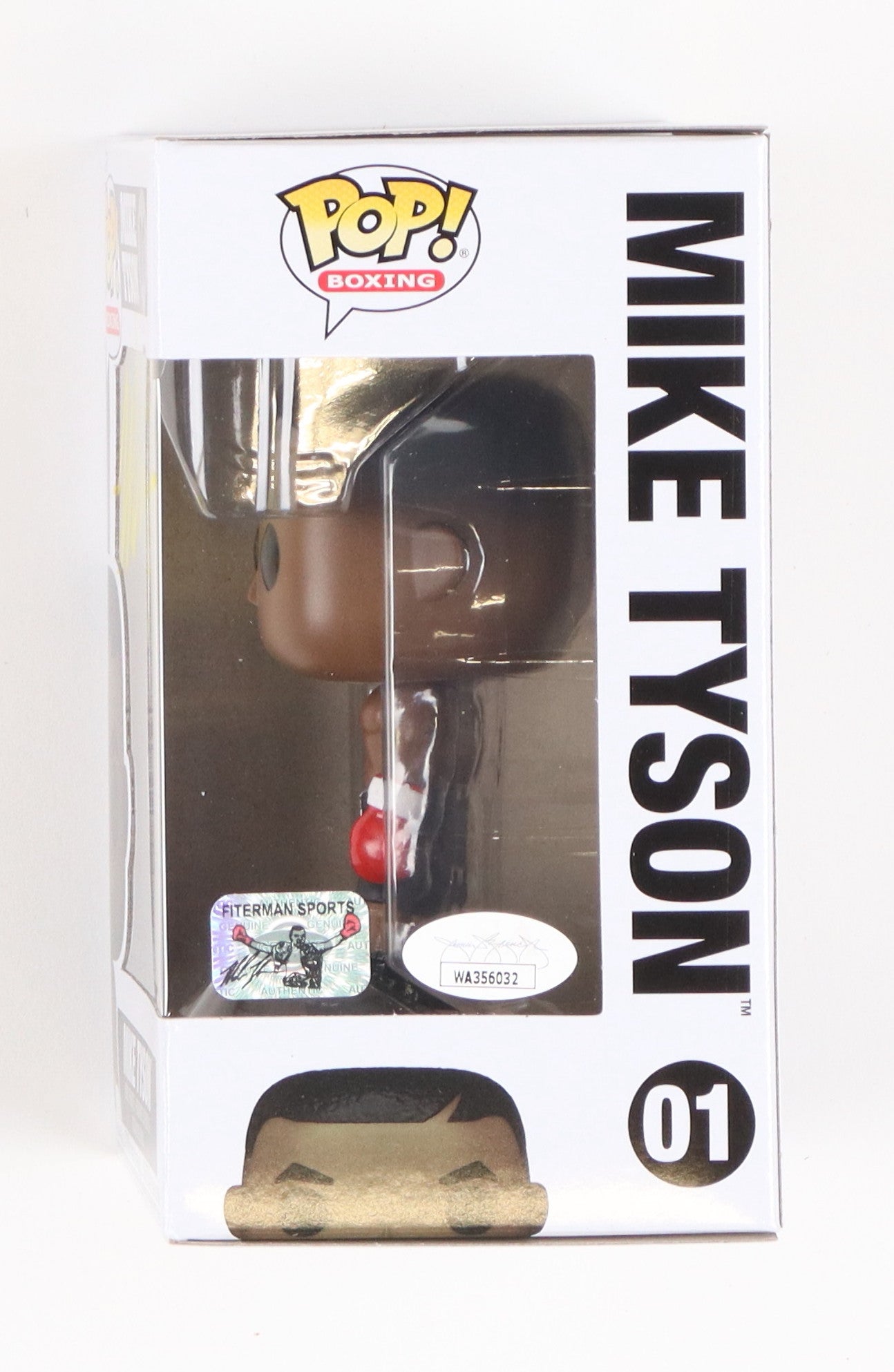 Mike Tyson Signed Boxing #01 Funko Pop! Vinyl Figure.