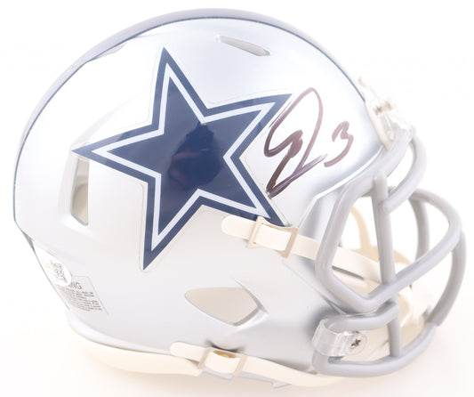 George Pickens Signed Dallas Cowboys Speed Mini Helmet