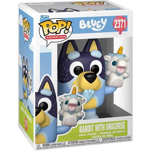 Bluey Bandit with Unicorse #2371