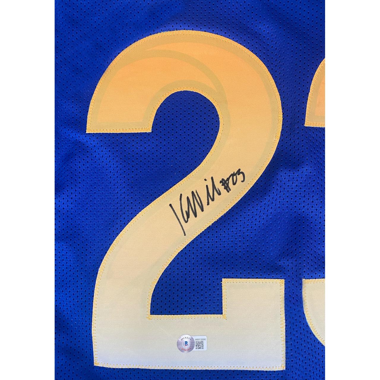 Kyren Williams Signed Los Angeles Rams Custom Jersey