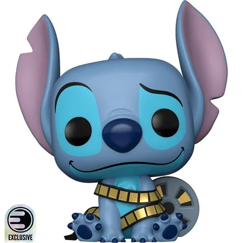 Lilo & Stitch Stitch with Movie Reel Funko Pop! #1779 Entertainment Earth Exclusive