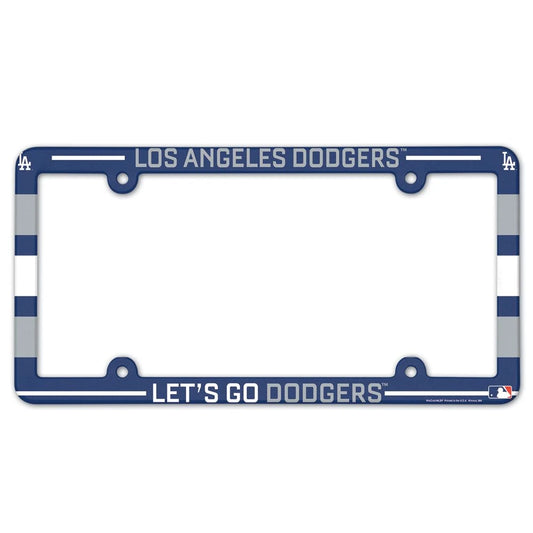 Los Angeles Dodgers License Plate Frame - Full Color