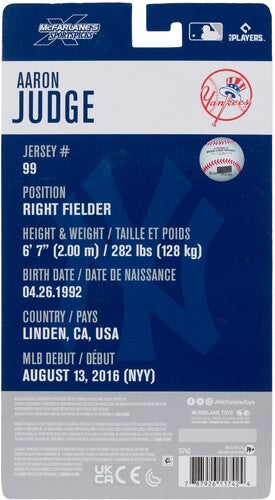 Aaron Judge New York Yankees Action Figure 6"