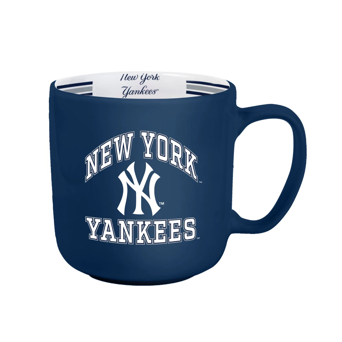 New York Yankees Stripe Coffee Mug 15oz