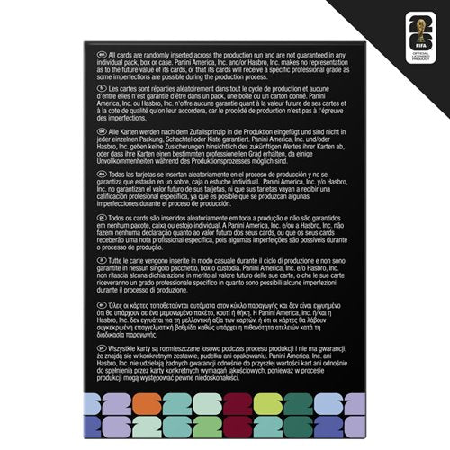 Monopoly Panini Prizm FIFA World Cup Soccer Trading Cards – Booster Box