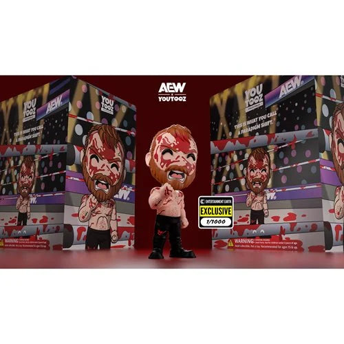 AEW Bloody Jon Moxley Vinyl Figure #9 – Entertainment Earth Exclusive (Limited Edition)