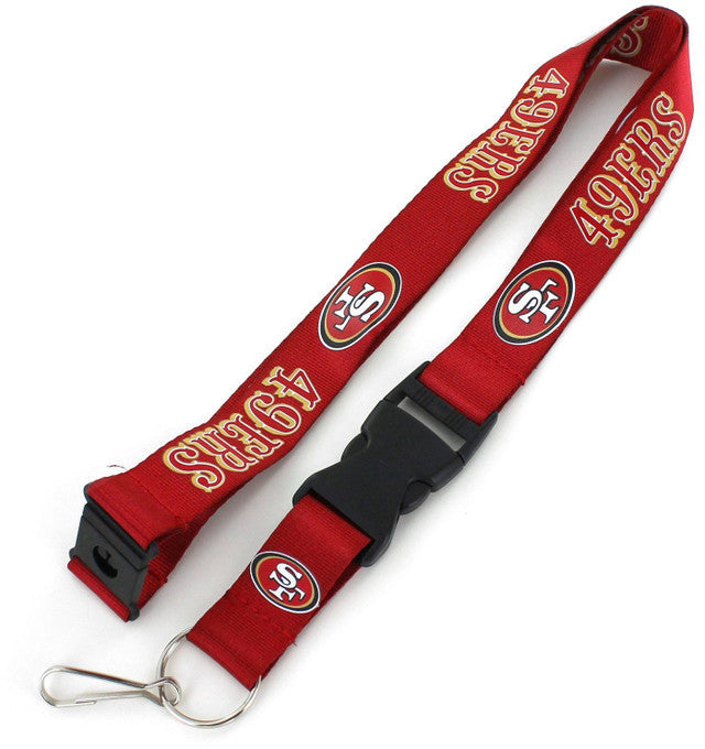 San Francisco 49ers Red Lanyard
