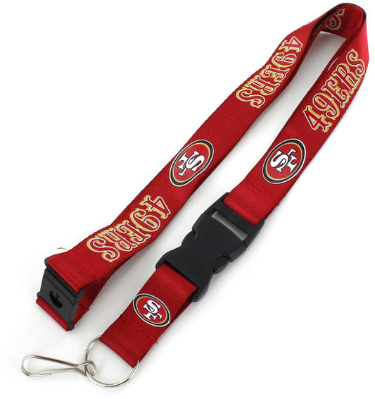 San Francisco 49ers Red Lanyard