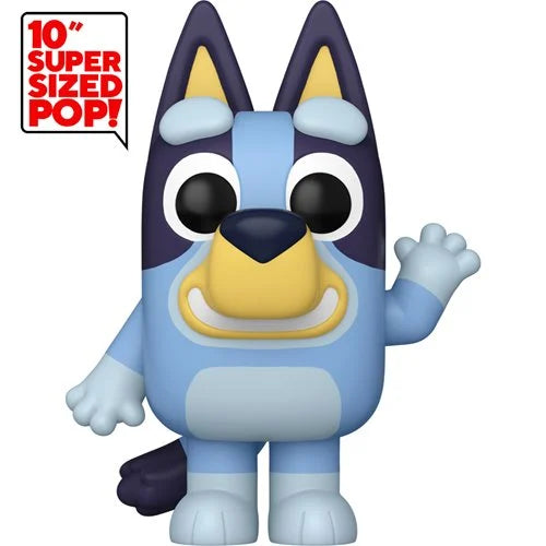 Bluey Waving Jumbo 10-Inch Funko Pop! Vinyl Figure #2384 (Specialty Series)