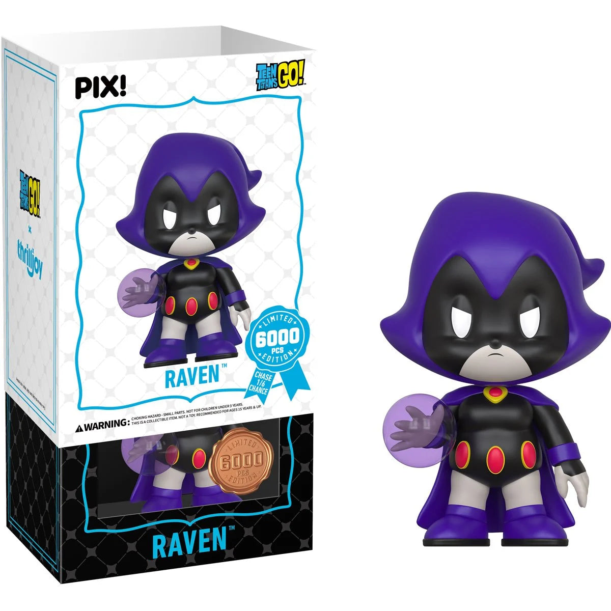 Teen Titans Go! Raven PIX! Vinyl Figure