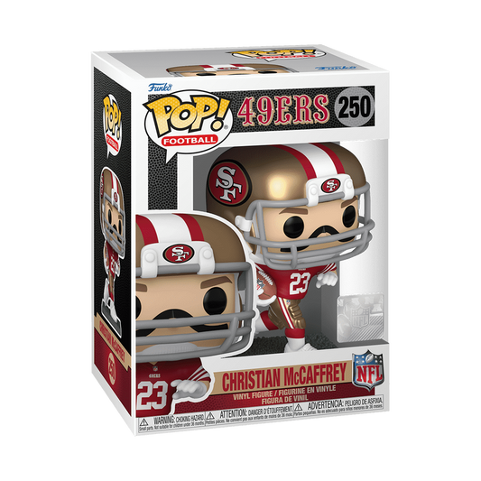 Christian McCaffrey Funko Pop! Football #250 – San Francisco 49ers