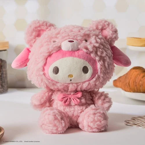Sanrio My Melody Cafe Latte Plush – 10-Inch Soft Plush Toy