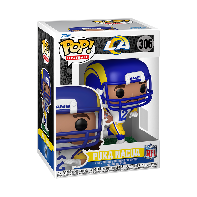 Puka Nacua Funko Pop! Football #306 – Los Angeles Rams