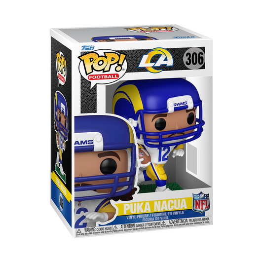 Puka Nacua Funko Pop! Football #306 – Los Angeles Rams
