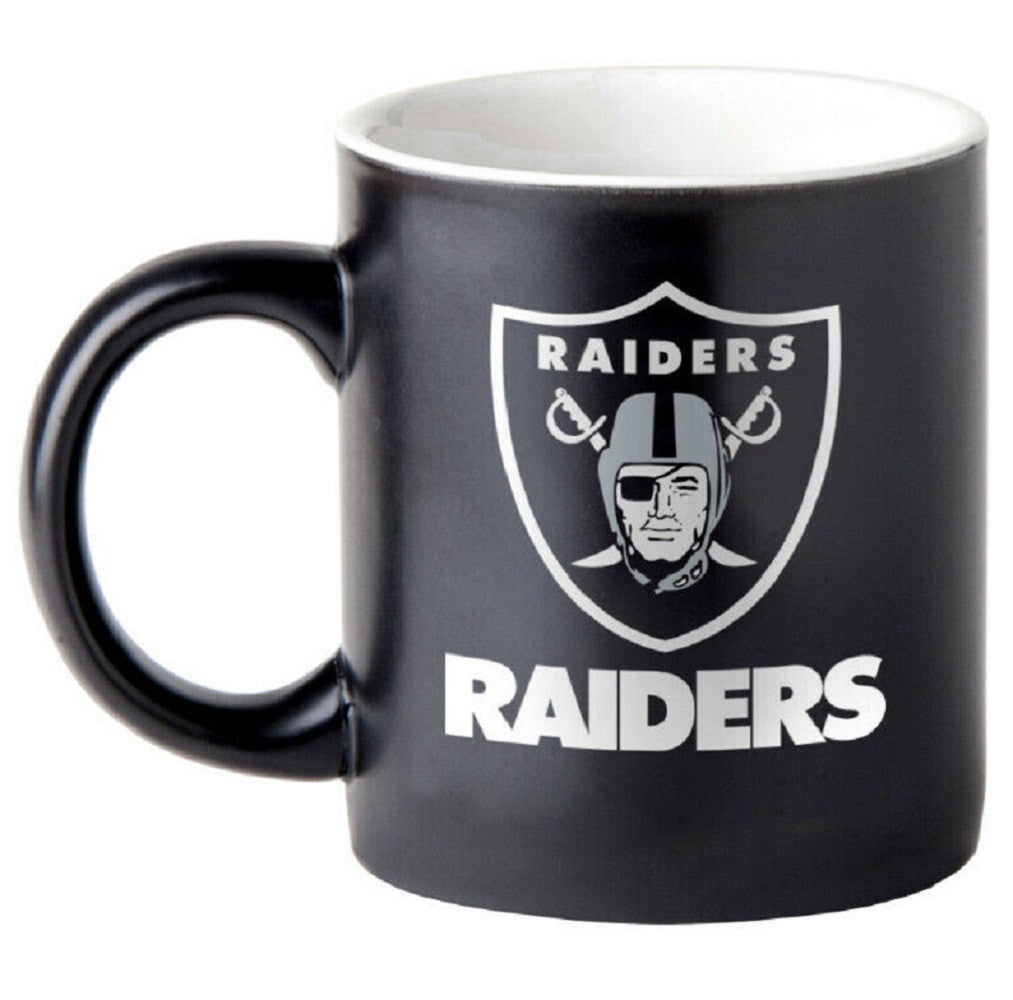 Copilot said: Las Vegas Raiders Coffee Mug – 14oz Matte Black