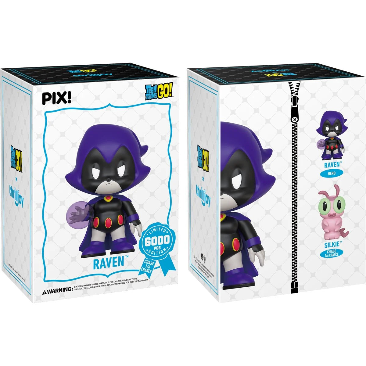 Teen Titans Go! Raven PIX! Vinyl Figure