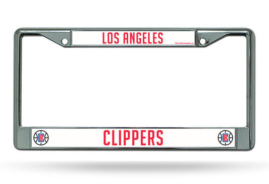 Los Angeles Clippers Chrome License Plate Frame
