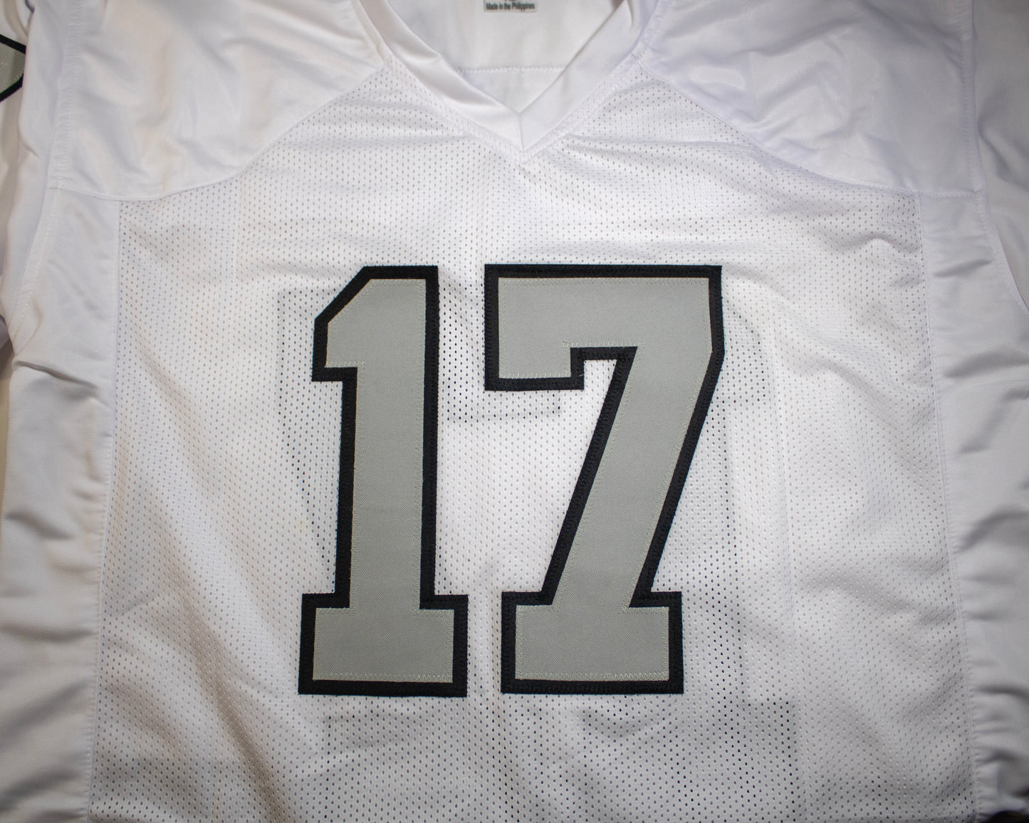 Davante Adams Signed Las Vegas Raiders Custom Jersey – Beckett Witnessed Authentication (BAS)
