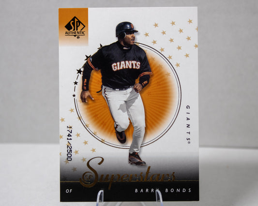 Barry Bonds – SP Authentic Superstars No. 102 /2500 San Francisco Giants