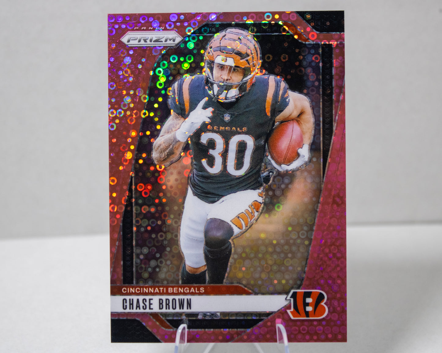 Chase Brown Panini Prizm Scope Prizm /25 (No. 60)