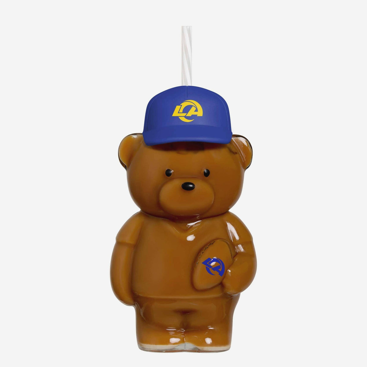 Los Angeles Rams Glass Bear Tumbler