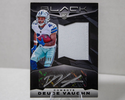Deuce Vaughn – Black PRA /199 Rookie Auto Patch
