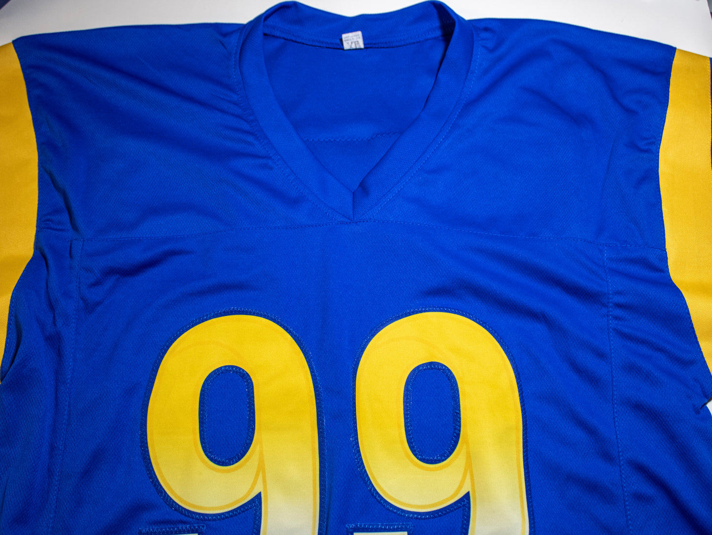 Aaron Donald Signed Los Angeles Rams Custom Jersey – Beckett Witnessed Authentication (BAS)