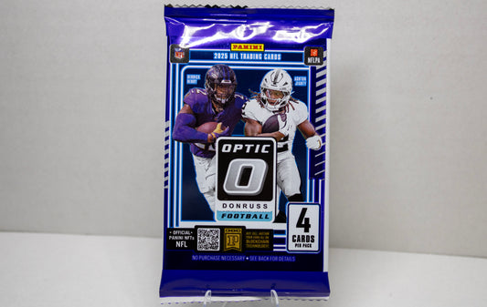 2025 Panini Donruss Optic Football – Retail Pack (4 Cards)