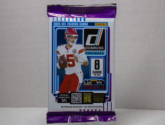 2025 Panini Donruss Football- Retail Pack (8 Cards)