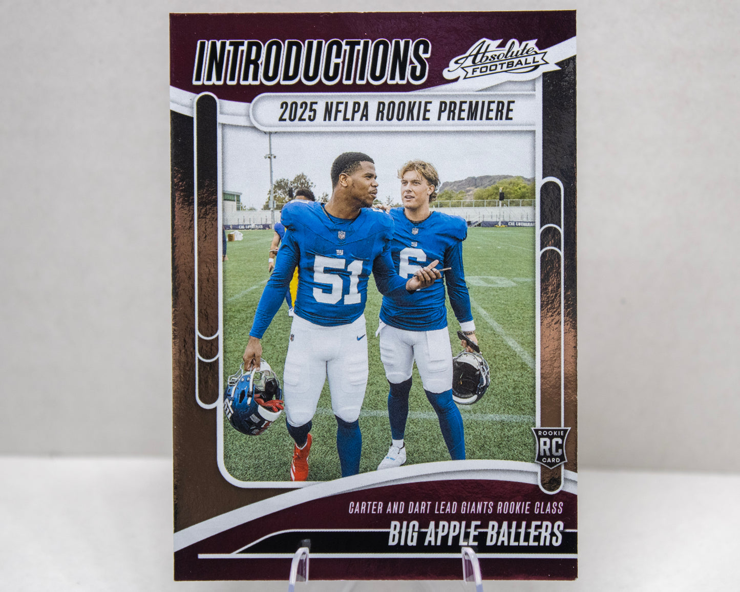 Big Apple Ballers – 2025 Panini Absolute Introductions Rookie Insert No. I-AGR