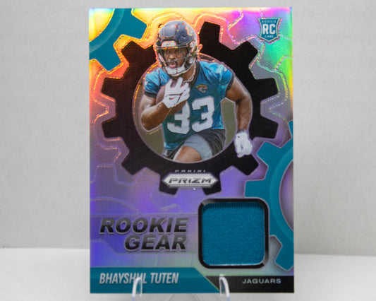 Bhayshul Tuten – Panini Prizm Rookie Gear RC RGR-BTN