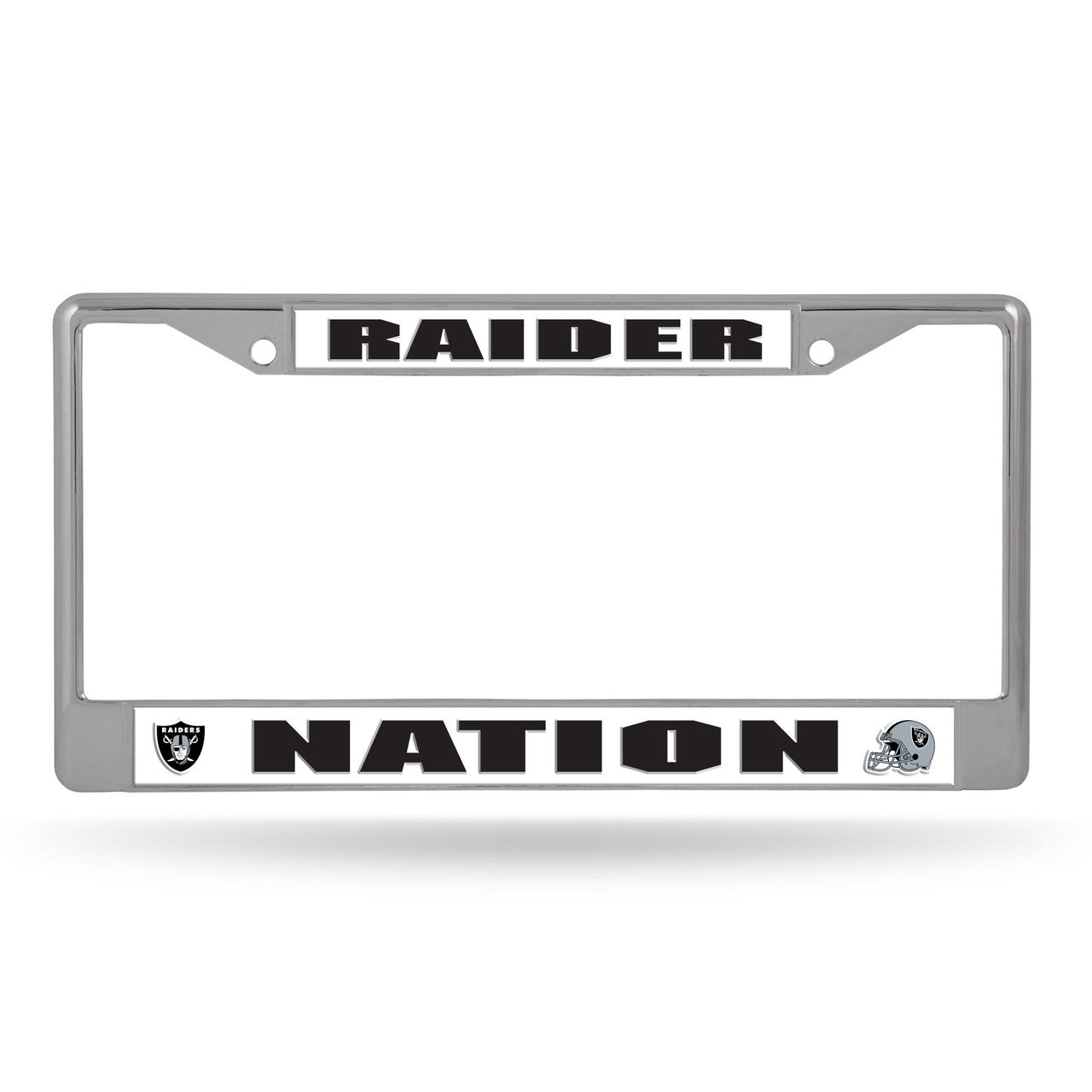 Las Vegas Raiders Chrome License Plate Frame