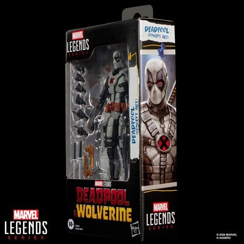 Deadpool & Wolverine Marvel Legends Series Deadpool (Concept Art) 6-Inch Action Figure