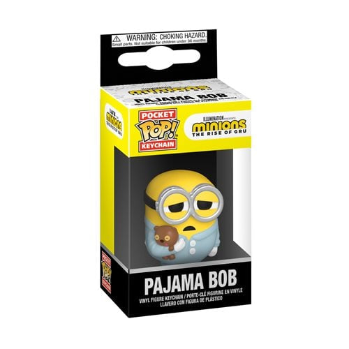 Minions: The Rise of Gru Pajama Bob Pocket Pop! Key Chain