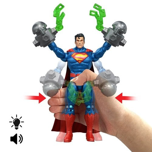 DC Premiere Wave 1 Heat Vision Superman Action Figure with Lights & Sounds