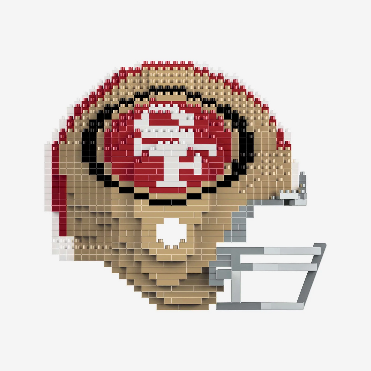 San Francisco 49ers BRXLZ Replica Mini Helmet Construction Set