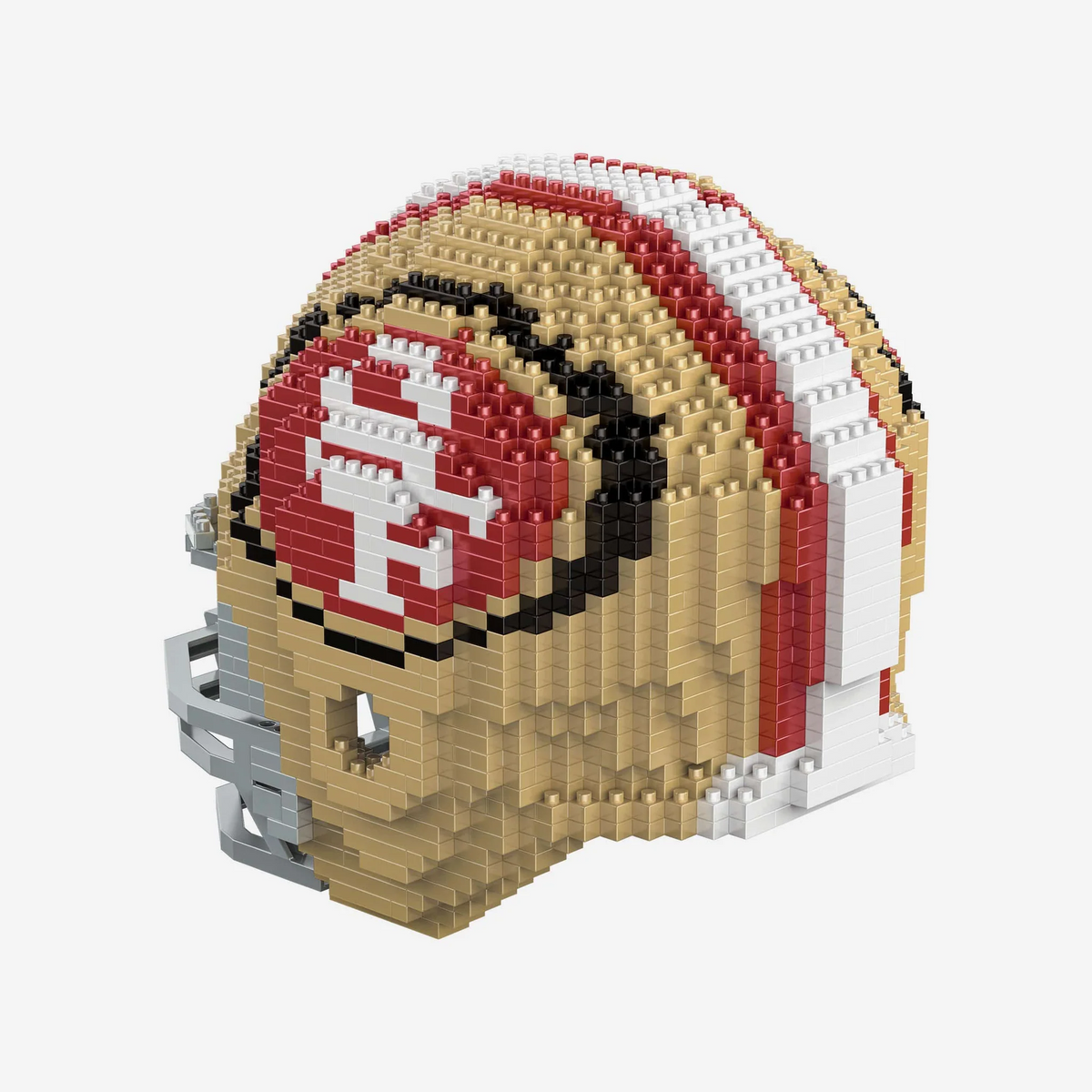 San Francisco 49ers BRXLZ Replica Mini Helmet Construction Set